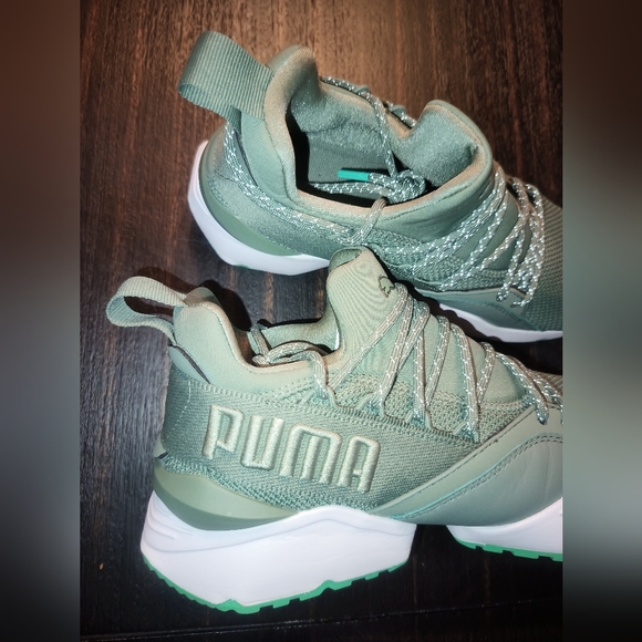 PUMA Womens Muse Maia Street 2 Athletic Shoes Laurel Wreath Women Size 7.5 - Picture 7 of 16